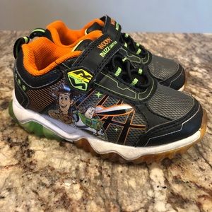GUC Toddler size 8 Toy Story light up sneakers